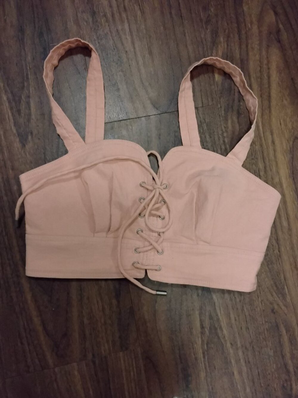 Brand new pink anthropology crop top
